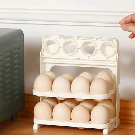 Folding Egg Storage Rack - DMC Wholesale