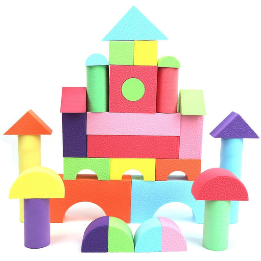 Eva Foam Building Blocks With Zip Storage Bag (Small) - DMC Wholesale