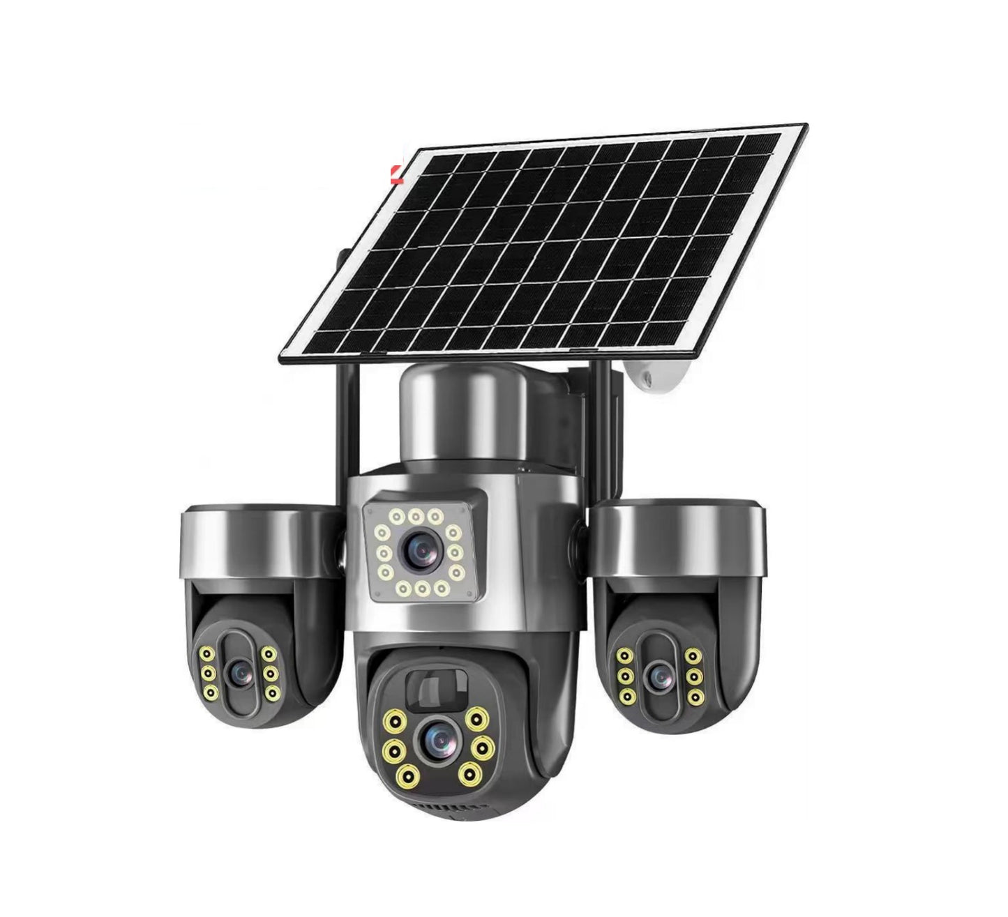 4 Lens Solar Powered Security Camera (WiFi)