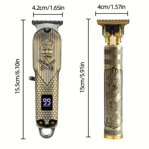 Cordless Hair Clippers Kit - Alt View