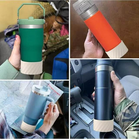 Silicone Cover For Steel Tumbler - Alt View
