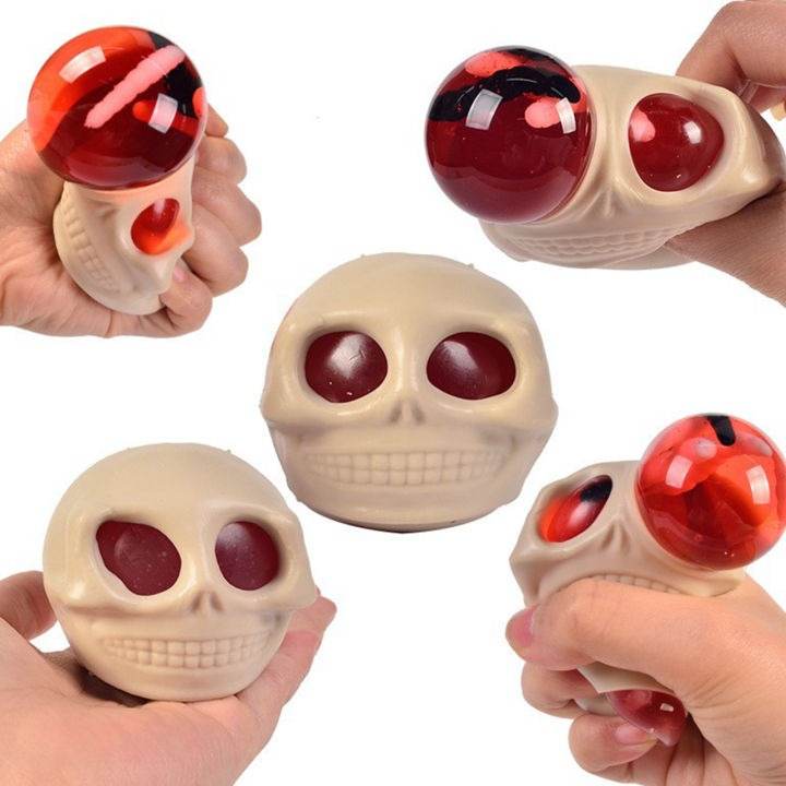 Skull Shaped Squeeze (Each) - DMC Wholesale