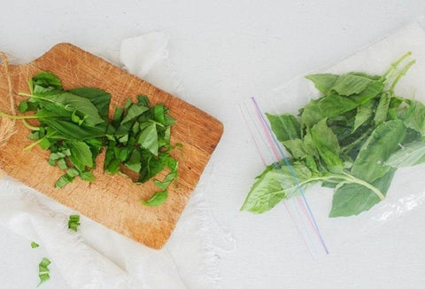 Small Zipper Seal Sandwich Freezer Bags (50 pcs) - Alt View