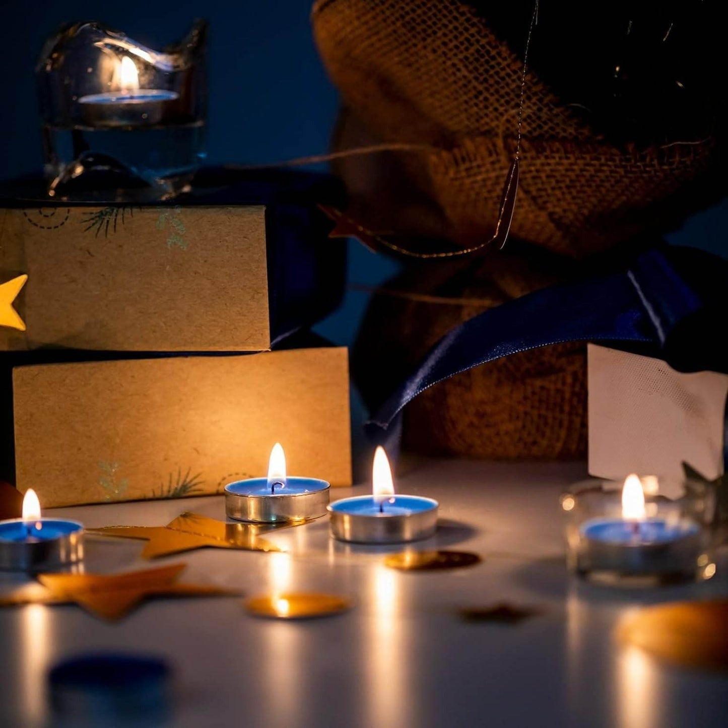 Coloured Tea Light Candles (50 pcs) - DMC Wholesale