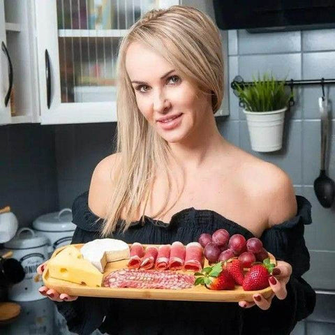 Bamboo Appetizer Platter (3 Compartment) - Alt View