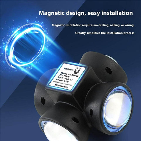 Rechargeable Magnetic Motion Sensor Night Light - Alt View