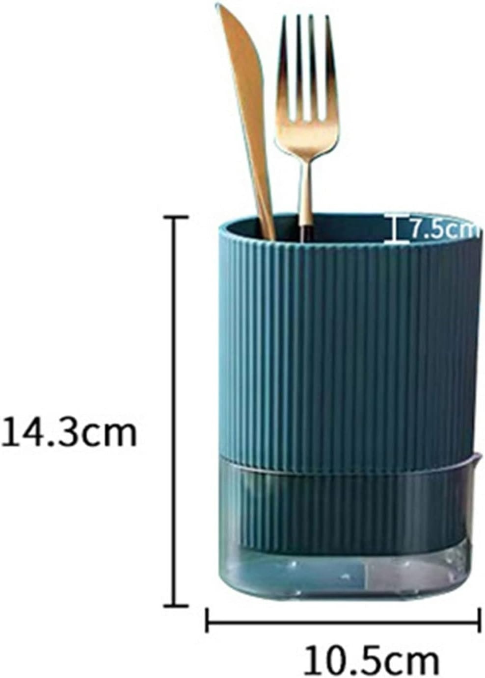 Utensil Holder (Double Layer Drain)