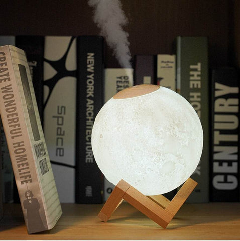 3D Moon Lamp Air Humidifier (13cm) - Alt View