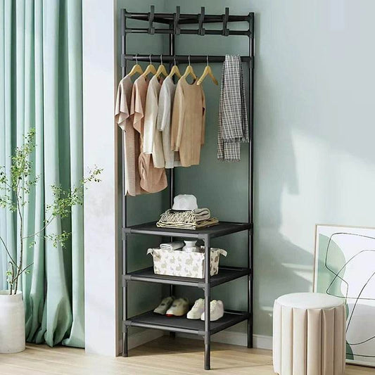 Corner Coat Rack Shelf - DMC Wholesale