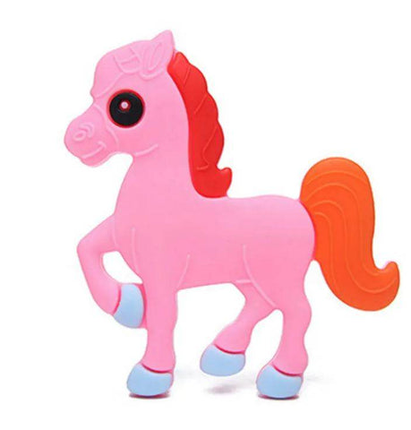 Silicone Sensory Teething Toy For Girls - Alt View