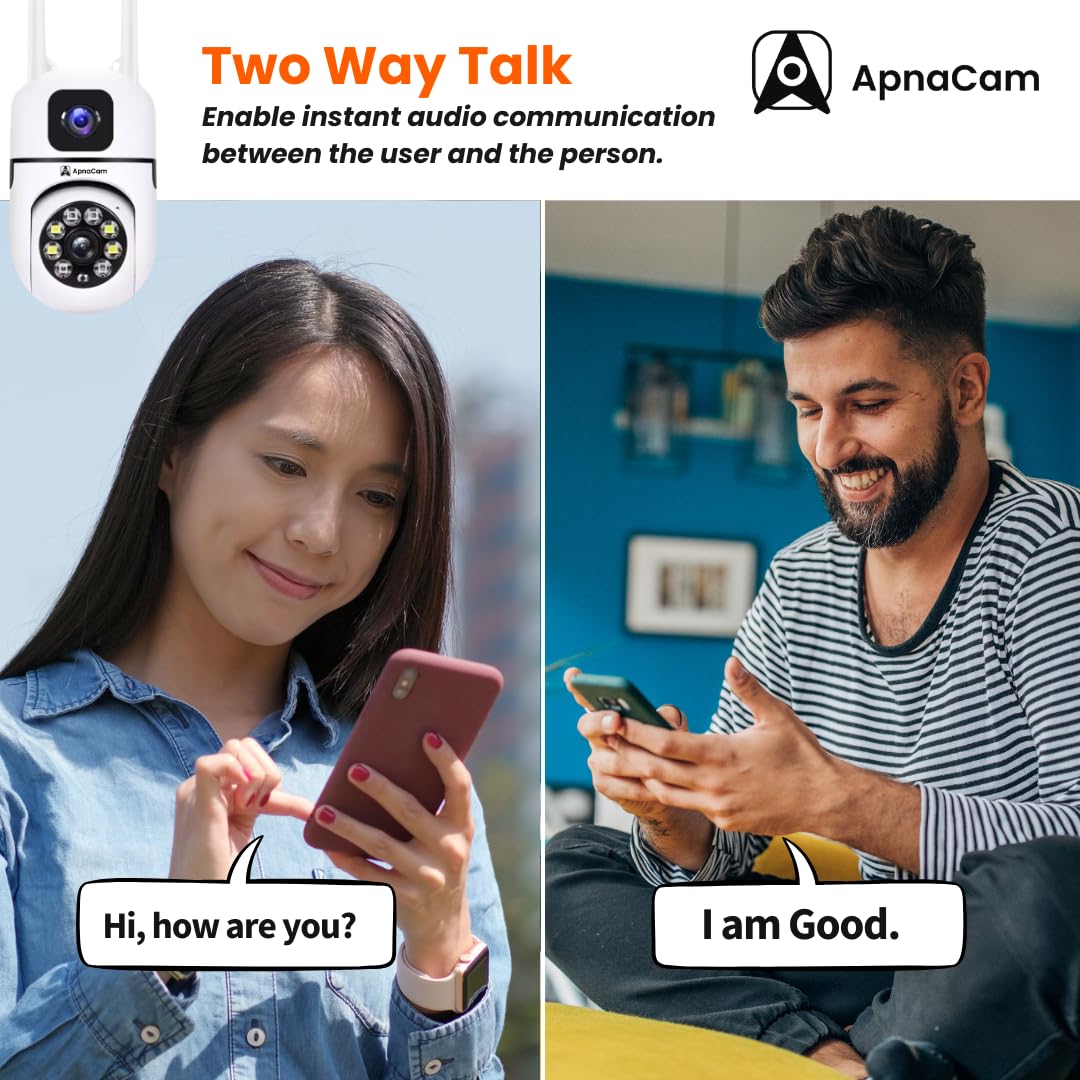 3+2 MP Dual Lens Mini Wireless PTZ