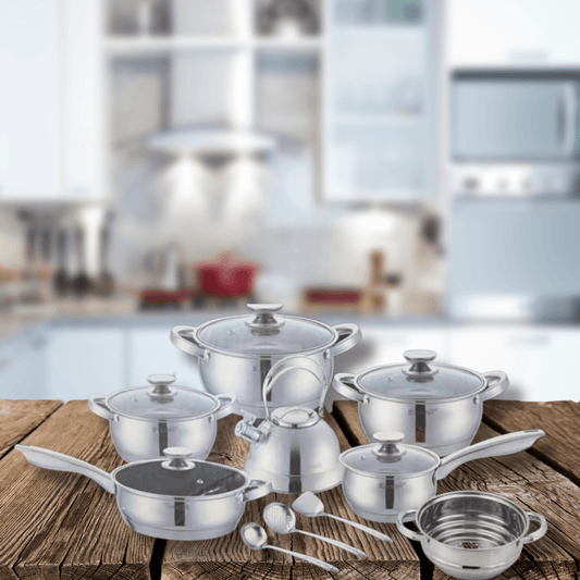 Quality Of Life Cookware Set (23 pcs) - DMC Wholesale