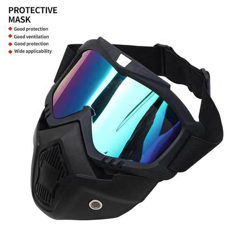 Protective Full Face Helmet - Alt View