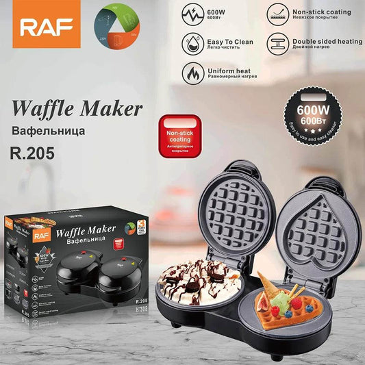 Double Head Waffle Maker (600W) - DMC Wholesale