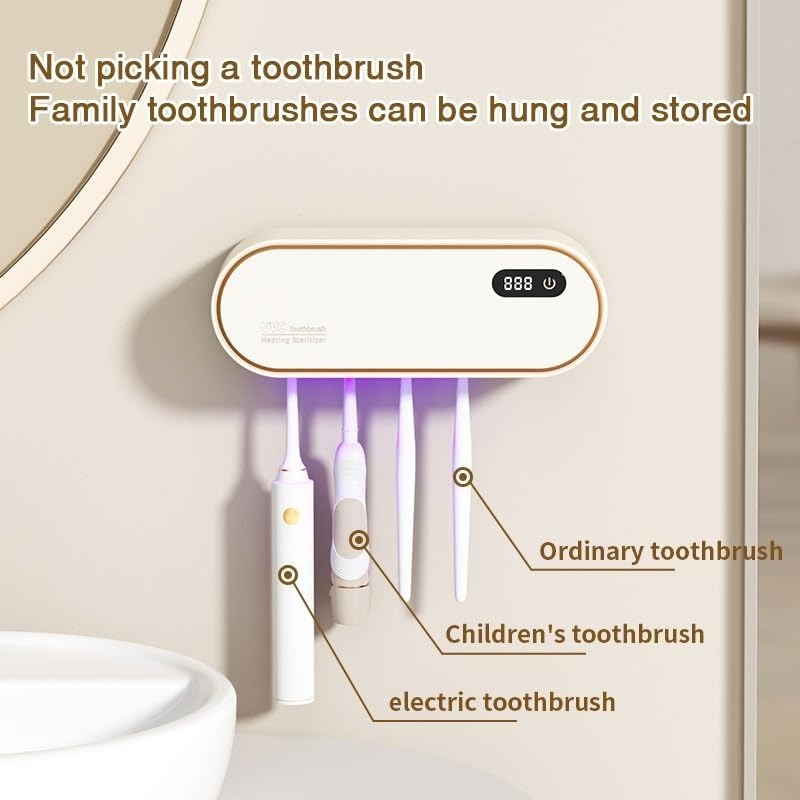 Intelligent Sterilization Toothbrush Holder