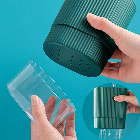 Utensil Holder (Double Layer Drain) - Alt View