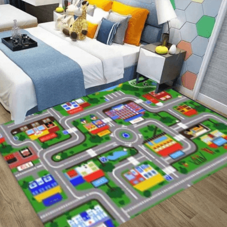 Small Town Kids Street Play Mat (1.2x1.8m) - DMC Wholesale