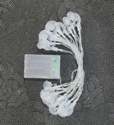 Moon City Battery Operated String Lights (20L)(3M)(Yellow) - Alt View