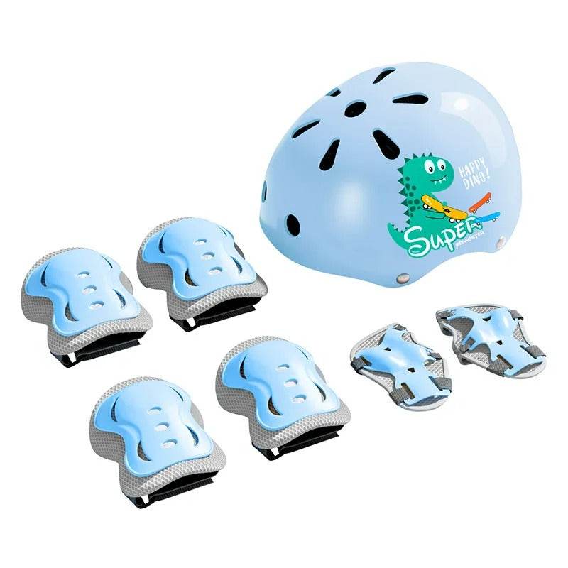 Sports Protective Gear Set With Knee Elbow Wrist - DMC Wholesale