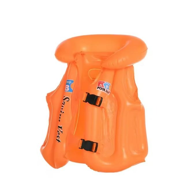 Inflatable Plastic Life Jacket Swim Vest