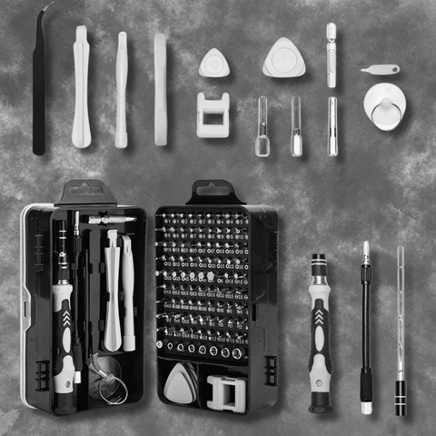 Multifunction Screwdriver Bit Set (115 pcs) - Alt View