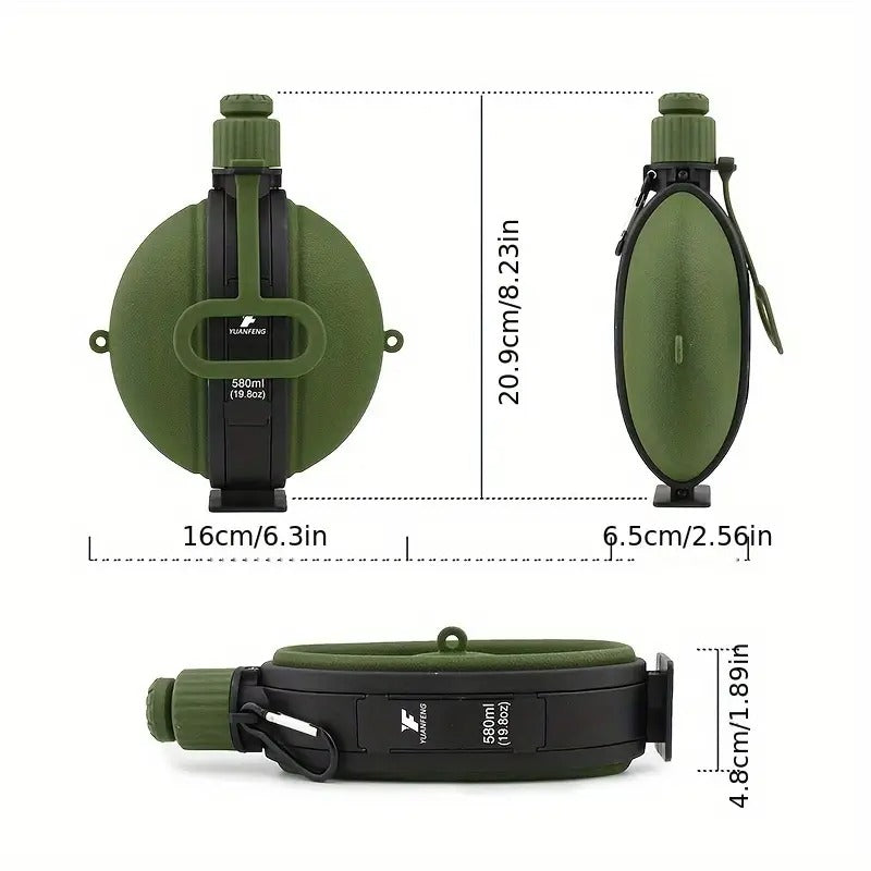 Foldable Portable Telescopic Silicone Water Bottle