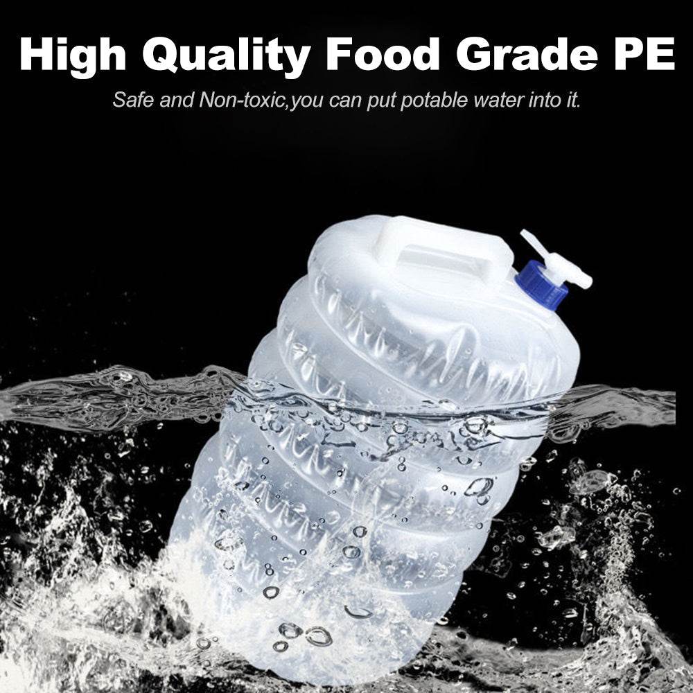 Collapsible Water Container with Spigot (5L) - DMC Wholesale