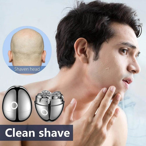 Waterproof Full-Body Washable Electric Shaver - Alt View