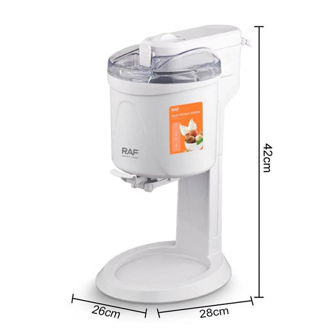 1L Electric Sorbet Gelato Automatic Ice Cream Maker - Alt View