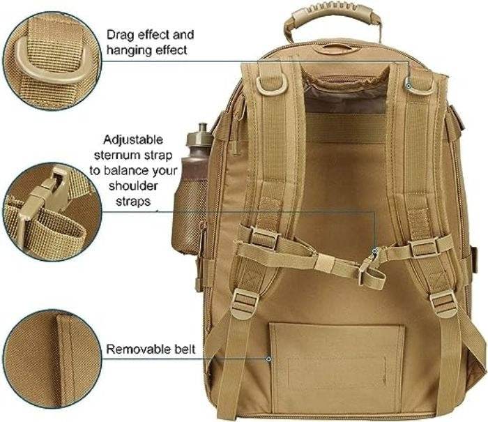 Outdoor Camo Tactical Backpack - DMC Wholesale