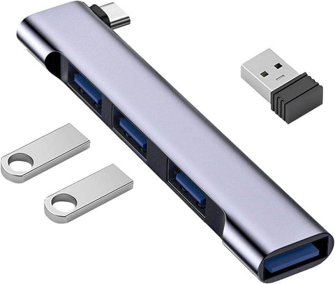 4 in 1 USB C Hub WIth 4 USB Ports - Alt View