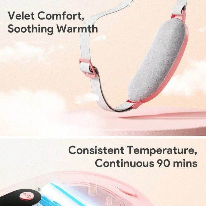 Cordless Menstrual Heating Belt With LED Smart Display - DMC Wholesale