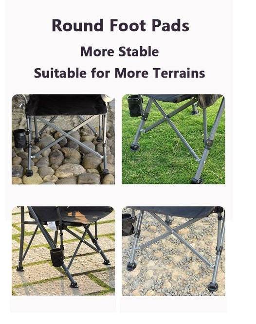 Portable Sturdy Folding Camping Chair - DMC Wholesale