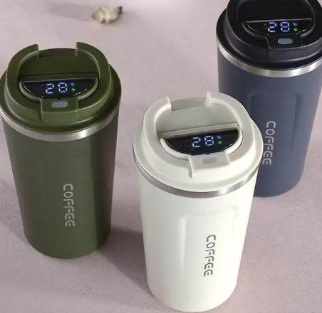 Smart Vacuum Travel Flask With Digital Display (500ml) - DMC Wholesale