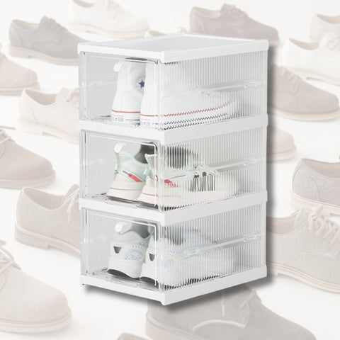Gridspace Shoe Storage Box (3 Tier) - Alt View