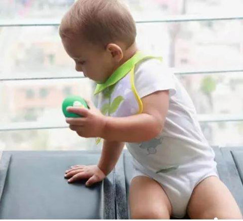 Flower Baby Bib - Alt View