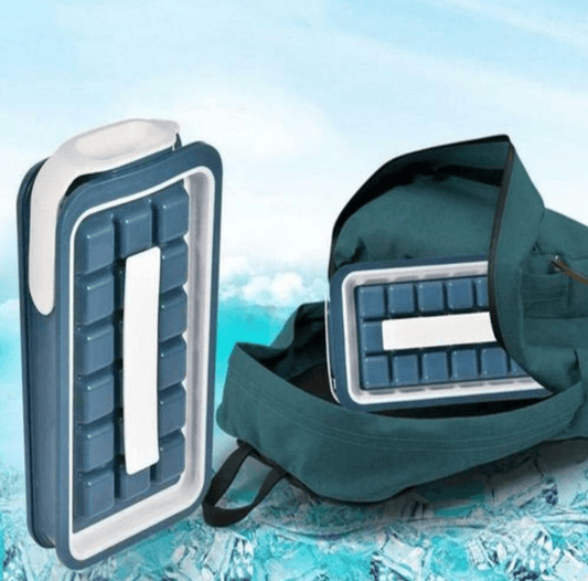 Foldable No Spill Ice Cube Tray - DMC Wholesale