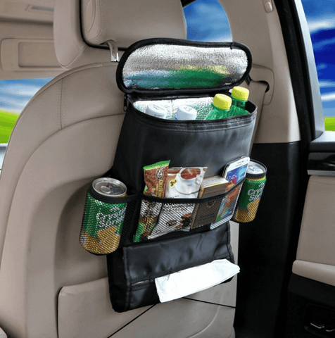 Car Back Seat Organizer with Cooler Bag - Alt View