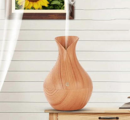 Mini Vase Ultrasonic Aroma Humidifier (150ml) - Alt View