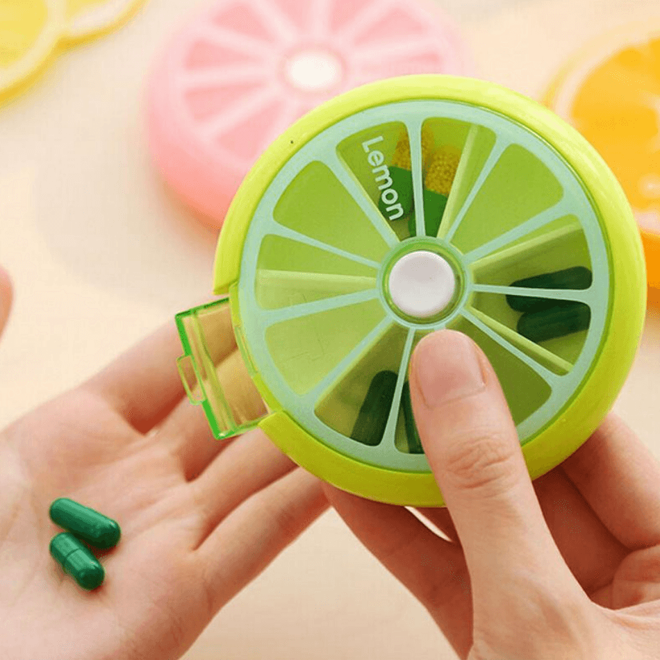 Cute Fruity Pill Organiser - DMC Wholesale