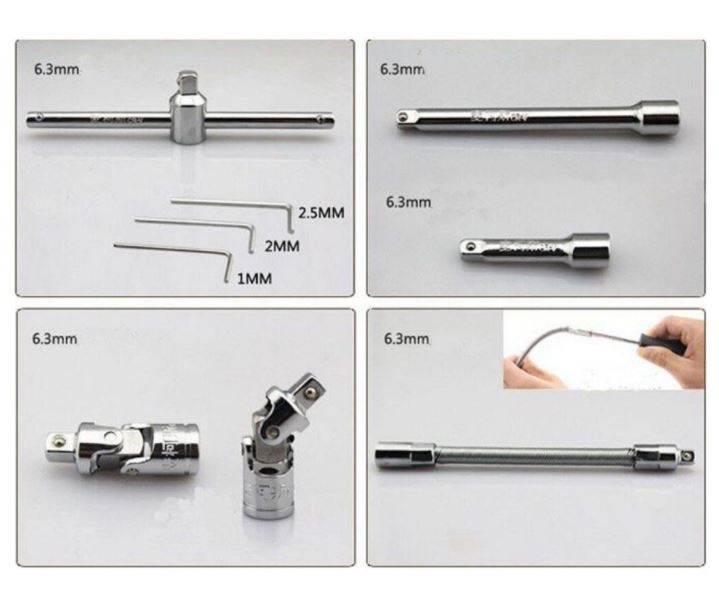 Tools Socket Wrench Set (46 pcs) - DMC Wholesale