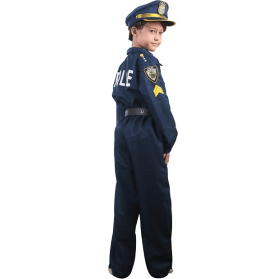 Police Men Costume For Children - DMC Wholesale