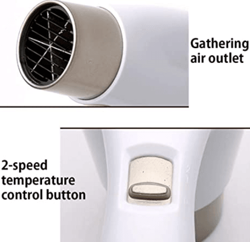 Wall Mounted Hair Dryer and Plug - DMC Wholesale