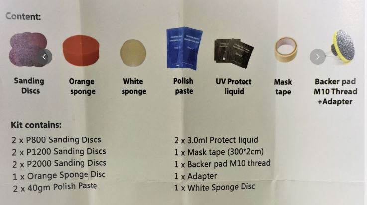 Headlight Restoration Kit - DMC Wholesale