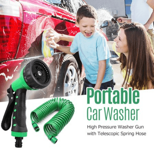 Retractable Coil Magic Flexible Garden Hose (15m) - DMC Wholesale