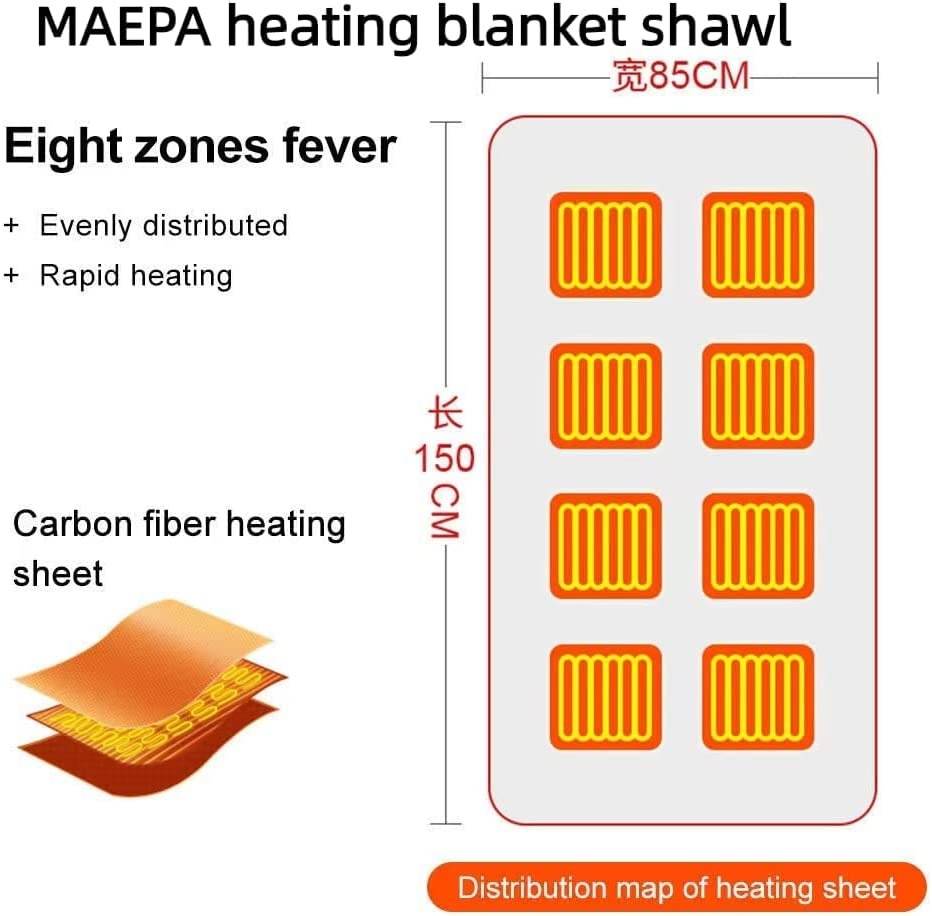 Heated Ultra Plush Huggle Blanket - DMC Wholesale