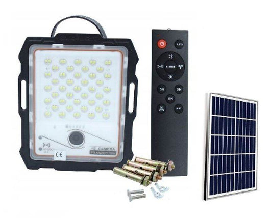 Solar Security Lights With WIFI Camera (100W) - DMC Wholesale
