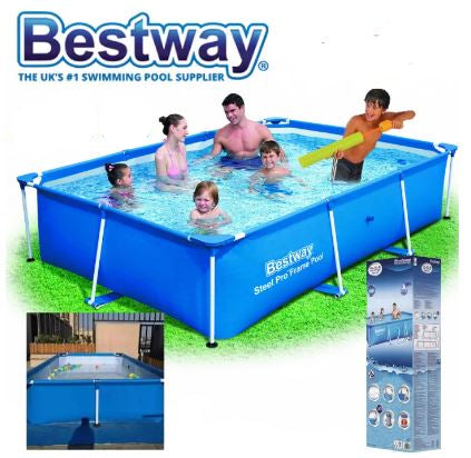 High Quality Portable Swimming Pool (3m x 2m x 66cm)
