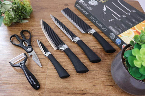 Daily Use Sharp Knife Set (6 pcs) - Alt View