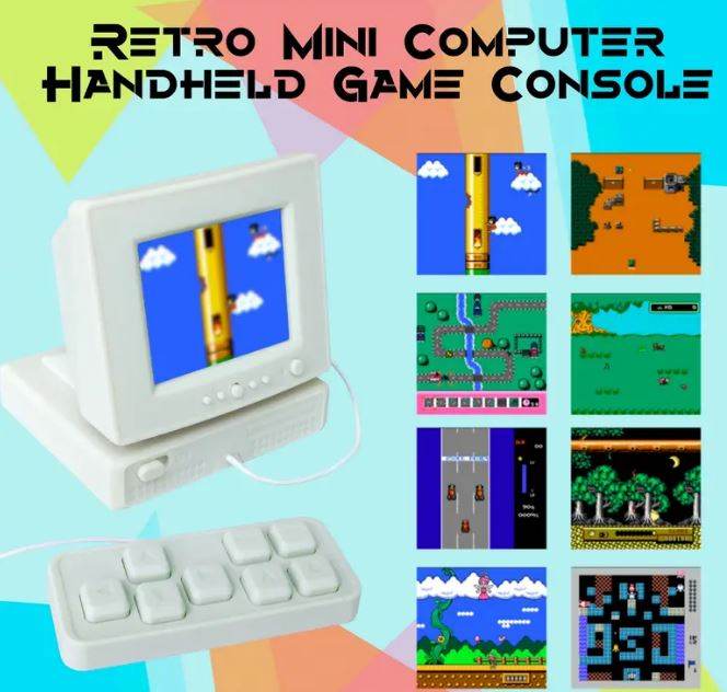 Mini Arcade Handheld Game (8-bit)(very small) - DMC Wholesale